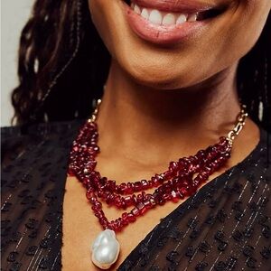 Free People So Fine Layered Necklace